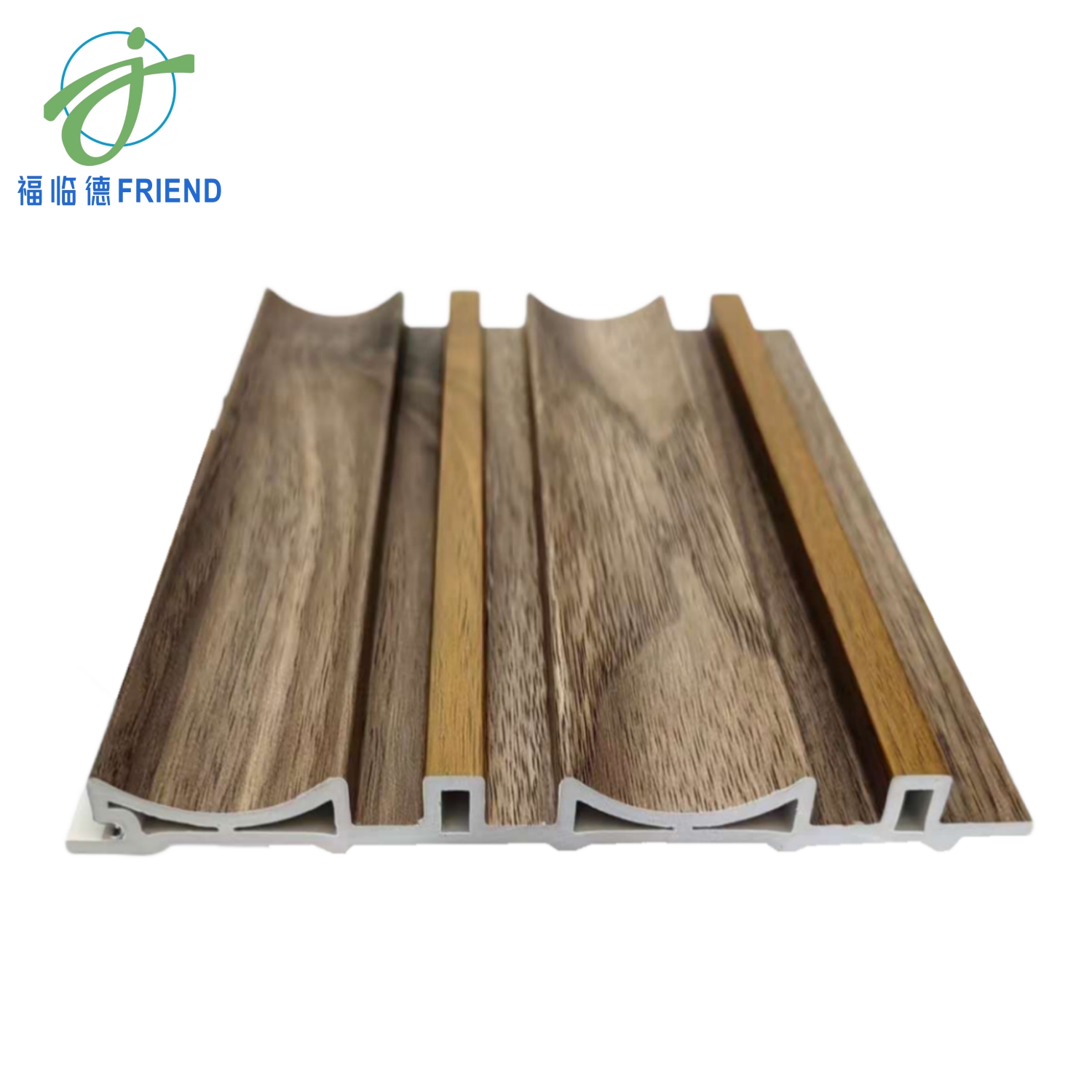 F132 132mm*14mm Inner arc wpc wall panel