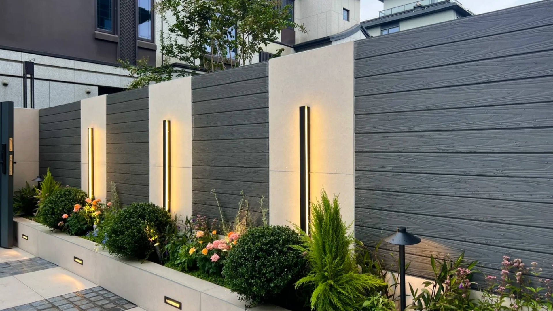 Application of outdoor fence board